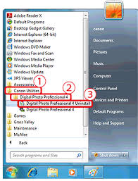 Professional print & layout v.1.2.2 (windows) eos utility ver. Digital Photo Professional 4 X Does Not Work Properly Uninstalling Deleting And Re Installing Digital Photo Professional 4 X From The Cd Rom Windows 7