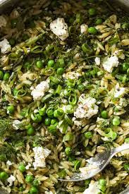 One Pan Orzo With Spinach And Feta Recipe Recipe Feta Recipes Spinach And Feta Orzo