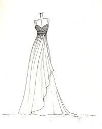Dress Sketch Of Your Special Dress A Perfect Gift Dress Design Drawing Dress Design Sketches Fashion Illustration Dresses