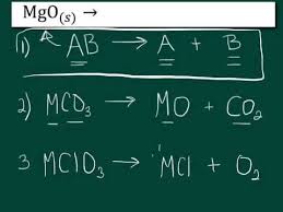 Predicting The Products Of A Chemical Reaction Decomposition Reaction Chemical Reactions Reactions Chemistry