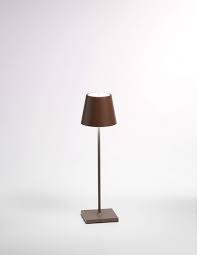 2w night light+9w warm led table lamp. Amazon Com Ai Lati Poldina Led Table Lamp 2w 3000k Rechargeable Ip54 Outdoor Corten Home Improvement