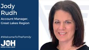 JOH Welcomes Jody Rudh, Account Manager, Great Lakes Region