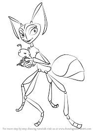 Anti bullying coloring and sketch drawing page with lettering we will not bully others. Learn How To Draw Hova From The Ant Bully The Ant Bully Step By Step Drawing Tutorials