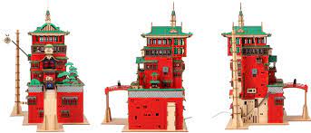 A wide variety of spirited away toys options are available to you hc diamond particle building blocks creative 3d puzzle children toys diy spell insert spirited away no face man educational toy. Build Spirited Away S Bathhouse With Stunning 3d Puzzle Nerdist