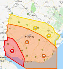 Inumet Emitio Una Alerta Roja Por Tormenta Para El Suroeste Del Pais