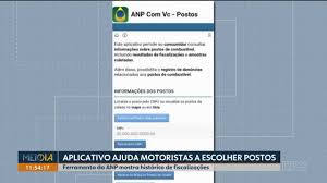 Aplicativo mostra histórico de postos antes de abastecer