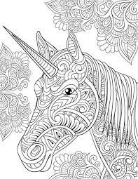 Wenn man sich in der natur umsieht, kann man überall mandalas entdecken. Einhorn Ausmalbilder Fuer Erwachsene Zum Ausdrucken Coloring And Drawing