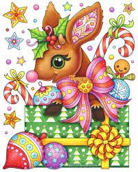 Maybe you would like to learn more about one of these? Christmas Animals Coloring Pages Printable Christmas Coloring Pages For All Ages Art Is Fun