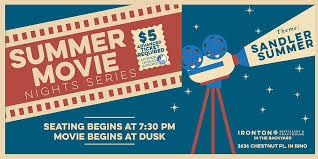It is the oldest movie franchise, already 50 years old and, even though the formula didn't change much through the years, those movies are still quite popular. Sandler Summer Outdoor Movie Series The Longest Yard Ironton Distillery Crafthouse Denver 2 June 2021