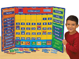 Magnetic Calendar Activity Center Calendar Activities Magnetic Calendar Kids Calendar