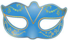 Blue Carnival Mask Png Transparent Clip Art Image Free Clip Art Clip Art Carnival Masks