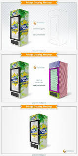 Fridge Mockup Template Mockup Template Presentation Design Mockup Psd