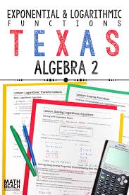 The Exponential And Logarithmic Functions Unit Unit 10 Includes Notes Practice Reviews Assessment Math Examples Algebra Worksheets Logarithmic Functions