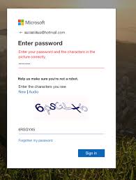 On the next page, enter your password and select sign in. Attempts To Sign Into My Hotmail Account Blocked Automated Recovery Microsoft Community