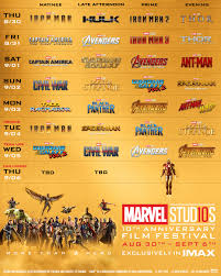 Posted august 8, 2019february 4, 2021 comiccons. All 20 Marvel Cinematic Universe Movies Getting 10th Anniversary Imax Re Release Ign