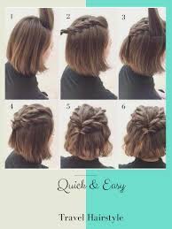 Quick Easy Hairstyle Short Hair Styles Easy Cute Hairstyles For Short Hair Hairdos For Short Hair