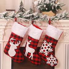 From candy canes to christmas gift boxes, we've got plenty to fill your stockings this season! New Christmas Red And Black Box Stocking Candy Stocking Gift Bag Buy From 8 On Joom E Commerce Platform