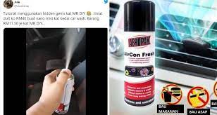 Kalau tak pakar pun tak apa, yang penting kita nak belajar. Hadiahkan Suami Aircon Fresh Aircon Fresh Beli Dari Mr Diy Kereta Terus Baru Harum Pesona Pengantin