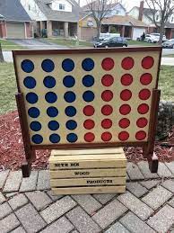Jumbo Giant Connect 4 Four Game Four In A Row 4 In A Row 3 X 2 4 In A Row Yard Games Classic Table