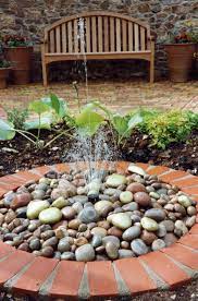 They grow long stems so above the surface of the water you could see beautiful blooms. Play Areas Pebble Water Feature Backyard Water Fountains Water Features In The Garden Fountains Outdoor