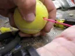 How To Make A Tennis Ball Car Stop For The Garage Youtube