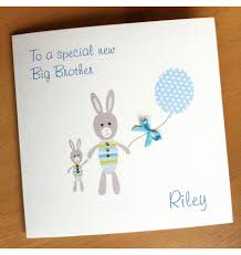 Cute Handmade Birthday Cards For Brother From Sister Handmade New Big Brother Card Birthday Cards For Brother Handmade Birthday Cards New Big Brother