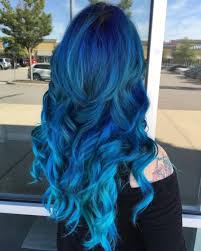 Blue hair is an interesting trend. 11 Best Blue Ombre Hair Color Ideas Dark Light All Lengths