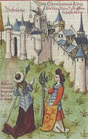 Le Champion Des Dames Par Martin Le Franc Prevost De L Eglise De Lausane 1440 Date D Edition Art Historique Armure Medievale Manuscrit Enlumine