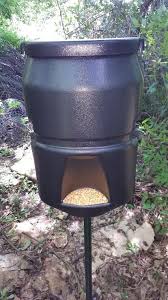 Deer Pig Out Gravity Feeder Keeps The Hogs Out Also Effective Against Squirrels Raccoons Gravity Feeder Deer Feeders Gravity Deer Feeders