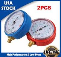 NEW A/C Pressure Gauge High Low High Degree Celsius Gauge Air Conditioner  HVAC