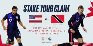 Alvin jones, daneil cyrus, curtis gonzales, tristan hodge kevon villaroel 82'); U S Men S National Team To Open 2021 Against Trinidad Tobago On Jan 31 In Orlando Fla