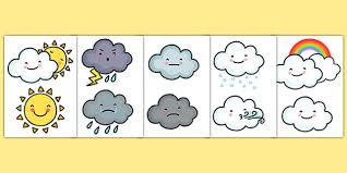 Weather Symbol Cut Outs Ks1 Weather Resources