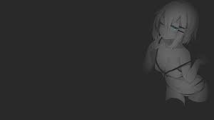 Download our free software and turn videos into your desktop wallpaper! Wallpaper Id 158892 Anime Anime Girls Ecchi Boobs Dark Background Minimalism Hanebado Women Illustration