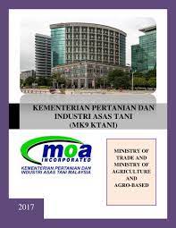 Kementerian pertanian & industri asas tani. Kementerian Pertanian Dan Industri Asas Tani Mk9 Ktani By Katdok Flipsnack