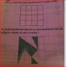 Voici un nouveau coloriage magique sur les fractions. Fractions D Aires Exercice De Mathematiques De Sixieme 486113