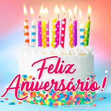Hoy cumplís un año más como matrimonio. Melhor Bolo De Feliz Aniversario E Velas Gif Funimada Com