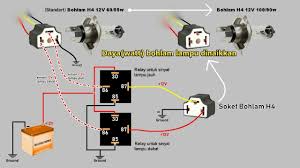 The card supplied by usb, has installed a power module, the maximum output power of 8 way control output pin position diagram. Lampu Jauh Dekat Mobil Lebih Terang Dengan Relay Kabel Set Tambahan Youtube