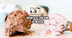 how is ice cream made with flow chart discover food tech