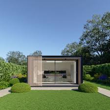 Project Garden Studio S On Behance Garden Cabins Backyard Office Garden Pods