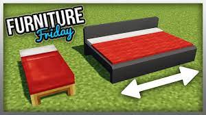 Working Expandable Beds In Minecraft Furniture Fridays Youtube