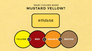 A digital artist working with direct light understands his primary colors as red, green and blue (rgb). What Colors Make Mustard Yellow You Might Be Surprised