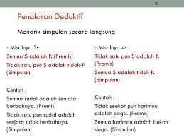 Penalaran deduktif dan induktif makalah untuk memenuhi salah satu tugas mata kuliah bahasa indonesia yang dibimbing oleh habib wakidatul ihtiyar, m.h. Penalaran Deduktif Dan Induktif Ppt Download
