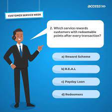 Our online customer service trivia quizzes can be adapted to suit your requirements for taking some of the top customer service quizzes. Access Bank Customer Service Week Rewards Fastest Finger Trivia