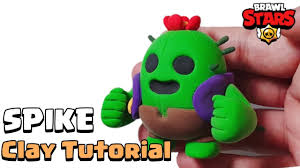 There is no voice lines for this brawler. Brawl Stars Clay Art Spike Tutorial Youtube
