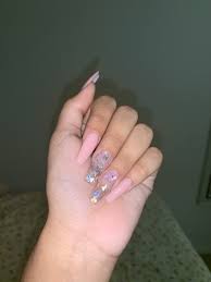 Butterfly Nails Coffin Nails Designs Pink Nails Glitter Nails Acrylic