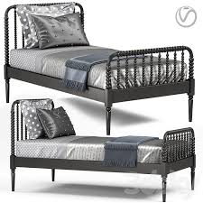 Stylize your home at west elm®! 3d Models Bed Crate Barrel Jenny Lind Bed