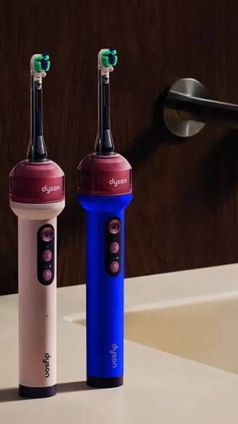 A Dyson foi longe dessa vez! 😳🪥 A CameraJet combina escovação com câmera  e tecnologia para acompanhar a limpeza dos dentes em tempo real. E o preço?  Cerca de US$500! 👀 Tecnologia