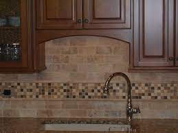 Rectangular tiles or subway tiles can also be laid out to form a herringbone pattern. Natural Stone Subway Tile Backsplash Did A Tumbled Stone In A Subway Because I Wanted Somethi Stone Tile Backsplash Stone Backsplash Kitchen Tiles Backsplash