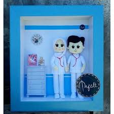 Pelayanan keperawatan yang diberikan di dasarkan pada ilmu pengetahuan. Boneka Flanel Pasangan Profesi Perawat Custom Shopee Indonesia