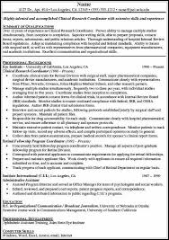 What Is Important In Making Clinical Research Associate Resume Job Resume Samples Clinical Research Good Resume Examples